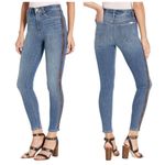 joe's jeans Joe’s Charlie High Rise Skinny Ankle Jeans Cobra Side Stripe Jaylyn Wash Size 28 Photo 1