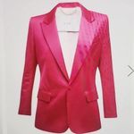 ALC Frank A.L.C DAVIN II TAILORED SATIN DISCO PINK JACKET SIZE 2 Photo 0
