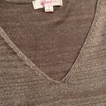 Xhilaration brown gray cap sleeve knit sweater Size small Photo 4