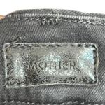 Mother Looker Ankle Fray Jeans Guilty As Sin Black Cropped Frayed Womens Size 25 Photo 10