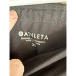 Athleta Black Keyhole Detail Hidden Zipper Pocket Crop Capri Leggings Size XS Photo 4