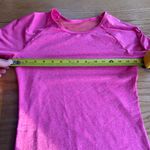 FiP Flex it Pink Long Sleeve Athletic Shirt Size XS Fishnet Mesh Back Thumbholes Photo 2