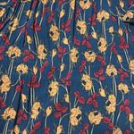 Chelsea 28 Blue floral dress with Puff Sleeves Medium Photo 6