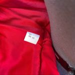 Kay Unger  Petite Red Silk Dress size 8 Photo 4