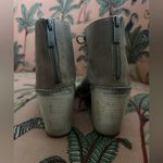 Dolce Vita Neutral Lace Up Open Peep Toe Trendy Ankle Booties Bohemian Heels 9M Tan Size 9 Photo 4