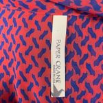 Paper Crane High Low Sheer Tie Front blouse Women’s L Photo 1