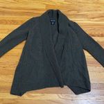 Adrienne Vittadini  Sweater cardigan/shawl  Extra Fine Merino Wool Cardigan small Photo 0