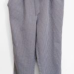 Sienna Sky Grey Plaid Paper Bag Belted Pants Sz Medium Photo 0