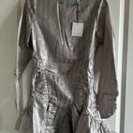 Atoir Walk Me Home Cocktail Mini Dress in Gray Size 4 Photo 0