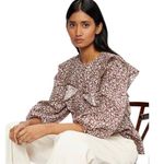 Ted Baker SANJAA FRILL BALOON SLEEVE TOP Photo 0