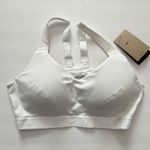Nike NWT Indy Women's Sports Bra Top High Support White Training Padded Logo Photo 0