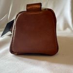 Patricia Nash  ISLA OBLONG COGNAC LEATHER WRISTLET, CLUTCH, HANDBAG Photo 6