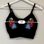 American Eagle Outfitters Women’s Crochet Embroidered Tank Top Crop Size XS EUC Photo 4