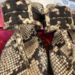 Tory Burch  Leigh Snakeskin print Sandals, size 7.5, Like New!! Photo 3