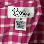 Lilly Pulitzer  Plaid Gingham Button-Up Shirt size 8 Photo 8