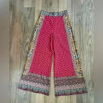 Alice + Olivia ATHENA FLARED WIDE LEG PANTS Size 2 Retails $395 EUC Bohemian Photo 2