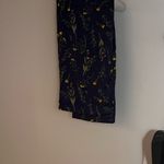 Blue floral women’s satin pajamas Size M Photo 8