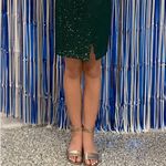 crystal sky off the shoulder hoco dress Green Size XS Photo 2