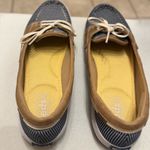Keds Women's Blue and Tan Boat Shoes Photo 4
