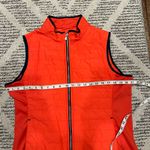 Peter Millar   Blue and Orange Full Zip Golf Vest Photo 3