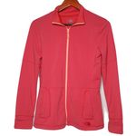 The North Face  Coral Pink Lightweight Full Zip Jacket Small Vapor Wick Photo 0