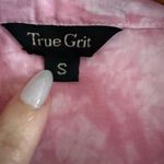 True Grit | Pink Tie Dye Western Print Relaxed Button down Shirt Tie Dye | Small Photo 3