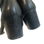 Madewell Kelci Heeled Black Leather Boots, Sz 8 Photo 13