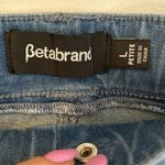 Betabrand  Straight Leg Pull On Jeans Light Wash Photo 6
