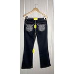 Nine West Women's Retro Mid Rise Dark Wash Bootcut Embroidered Jeans Size 2 Photo 7