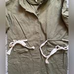 Anthropologie Haryln utility coat olive green size large Photo 2