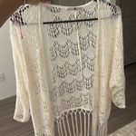 Blu Planet Women's Shrug Cotton Crocheted Large Photo 1