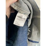 Reformation NWT Madilyn denim blue jean strapless mini dress Zip Up Size 12 Photo 6