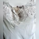 Linea Donatella  Negligee Size L Chiffon Babydoll White Fairy Lace Bridal Photo 6