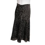 Reiss Neelam Animal Print Burnout Skirt Asymmetrical Womens Size 6 Photo 1