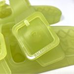 Balenciaga Mallorca Jelly Slide Sandals Neon Yellow Size 6 US 36 EU 656937W2DZ2 Photo 8