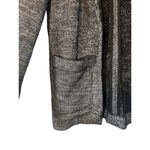 Topshop Gray Open Front Cotton Blend Shawl Neck Knit Blazer Jacket Women Sz 6 Photo 6