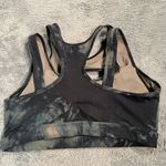 Alphalete Black and Gray Tie-Dye Sports Bra Photo 4