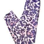 Onzie Pink/gray Animal Print  Leggings Sz Small Photo 0