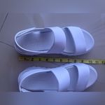 Luxe Foam White Sandals Skechers Women's Foamies: Arch Fit Footsteps Photo 10