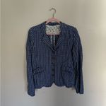 Sundance | Ziri Linen Blazer Blue Gingham Check | S Photo 4