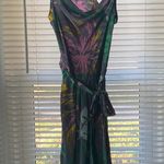 Anthropologie Geren Ford sleeveless floral silk midi slip dress, size medium Photo 8