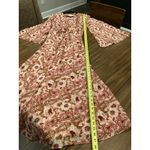 MISA Los Angeles  Gia Maxi Dress Bohemian floral chifffon San Lorenzo Flora L Photo 5