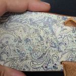 Joie  Blue Paisley La Plage Leather Sandals Size 7 Photo 6