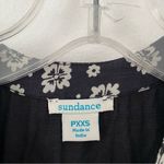 Sundance  Livie Embroidered Black Blue Peasant Boho Dress size PXXS Photo 3