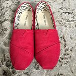 Toms Vibrant Red Casual Slip-Ons Photo 6