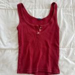 Brandy Melville Red Tank Top Photo 0