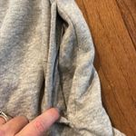 Adidas  grey hooded fleece lined sweatshirt size sml Photo 8