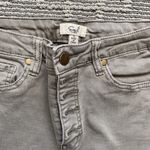 Easel Jeans Denim Distressed Gray Skinny‎ Button Fly Woman's Size S Photo 3