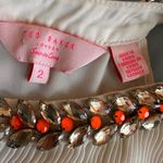 Ted Baker  Lovina Bejeweled Accordion Pleated Top Size 2 Photo 1
