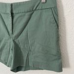 Loft Ann Taylor  the Riviera Short, teal aqua green chino size 4 Photo 2